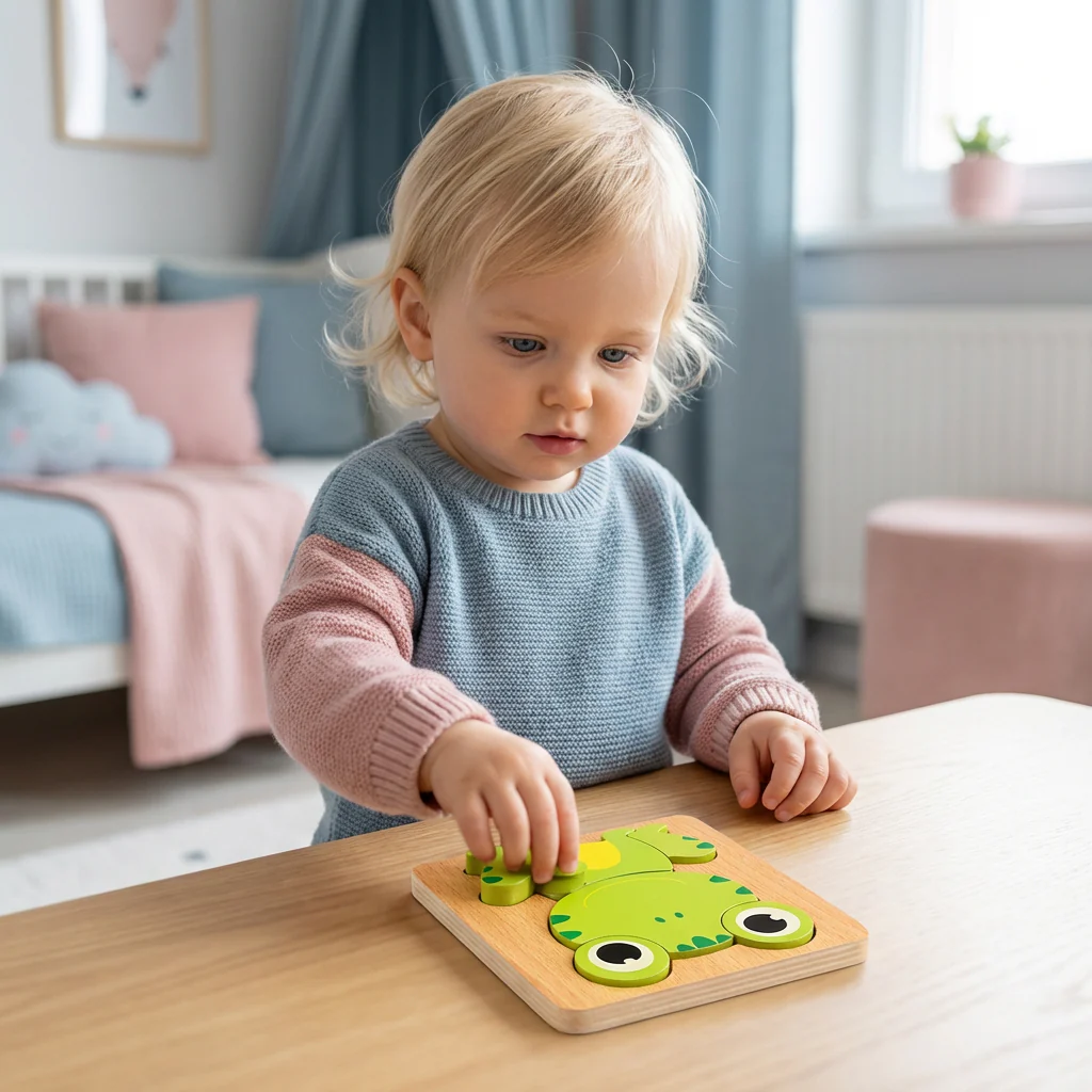 3D Drewniane Puzzle dla Dzieci – Edukacyjna Zabawka Zwierzątka dla Maluchów - Image 9