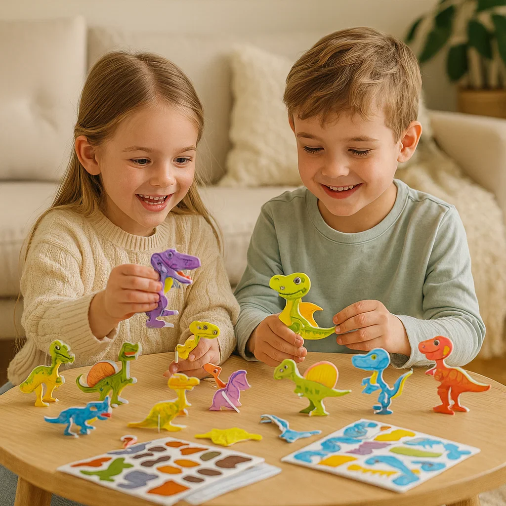 3D zestaw puzzli kreskówkowych dla dzieci - Image 6
