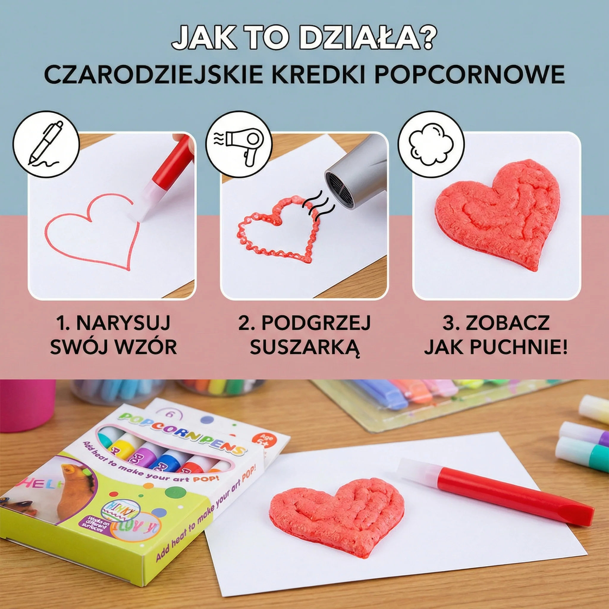 Czarodziejskie kredki popcornowe - Image 5
