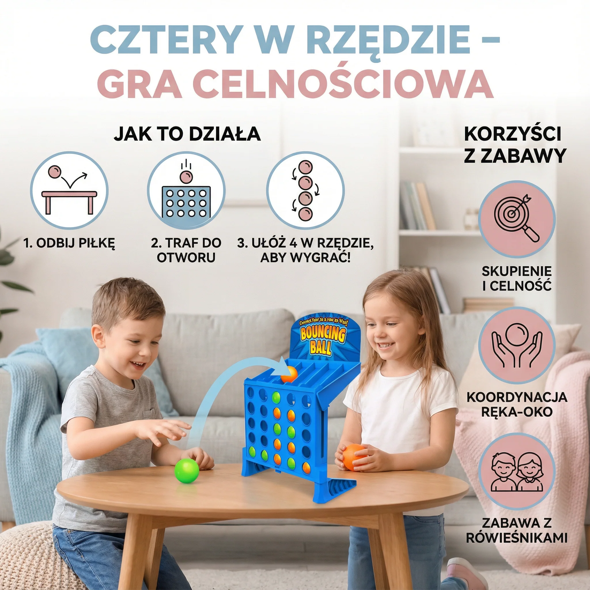 Cztery w rzędzie – gra celnościowa - Image 2