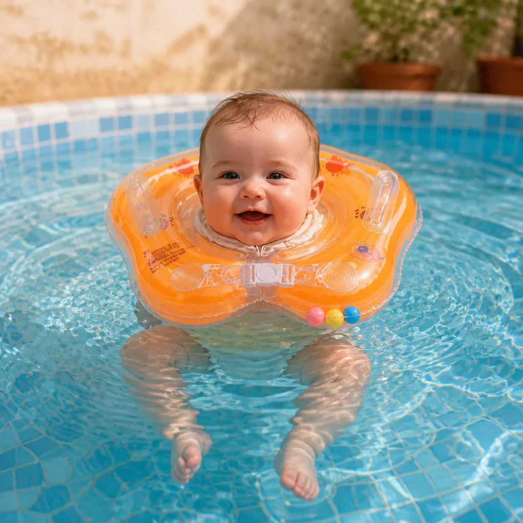 Dmuchany Nackenschwimmring dla Dzieci z Podwójną Komorą Powietrzną - Image 7