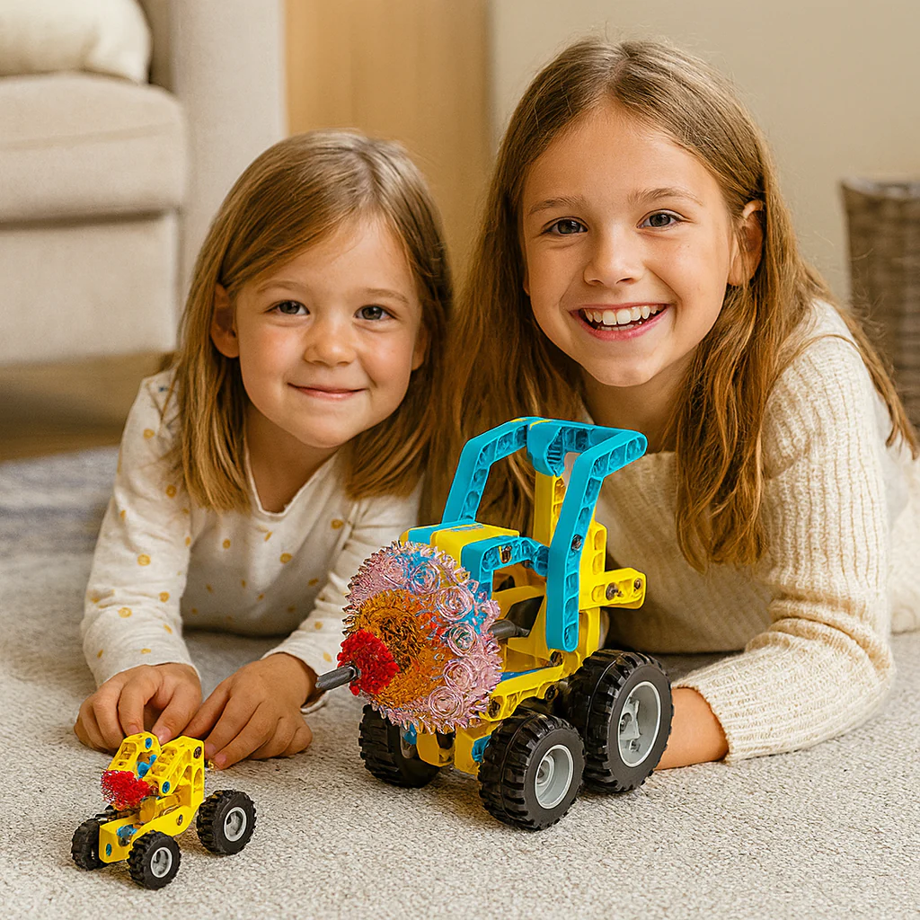 Edukacyjny zestaw klocków 3w1 nauka i technika - Image 17