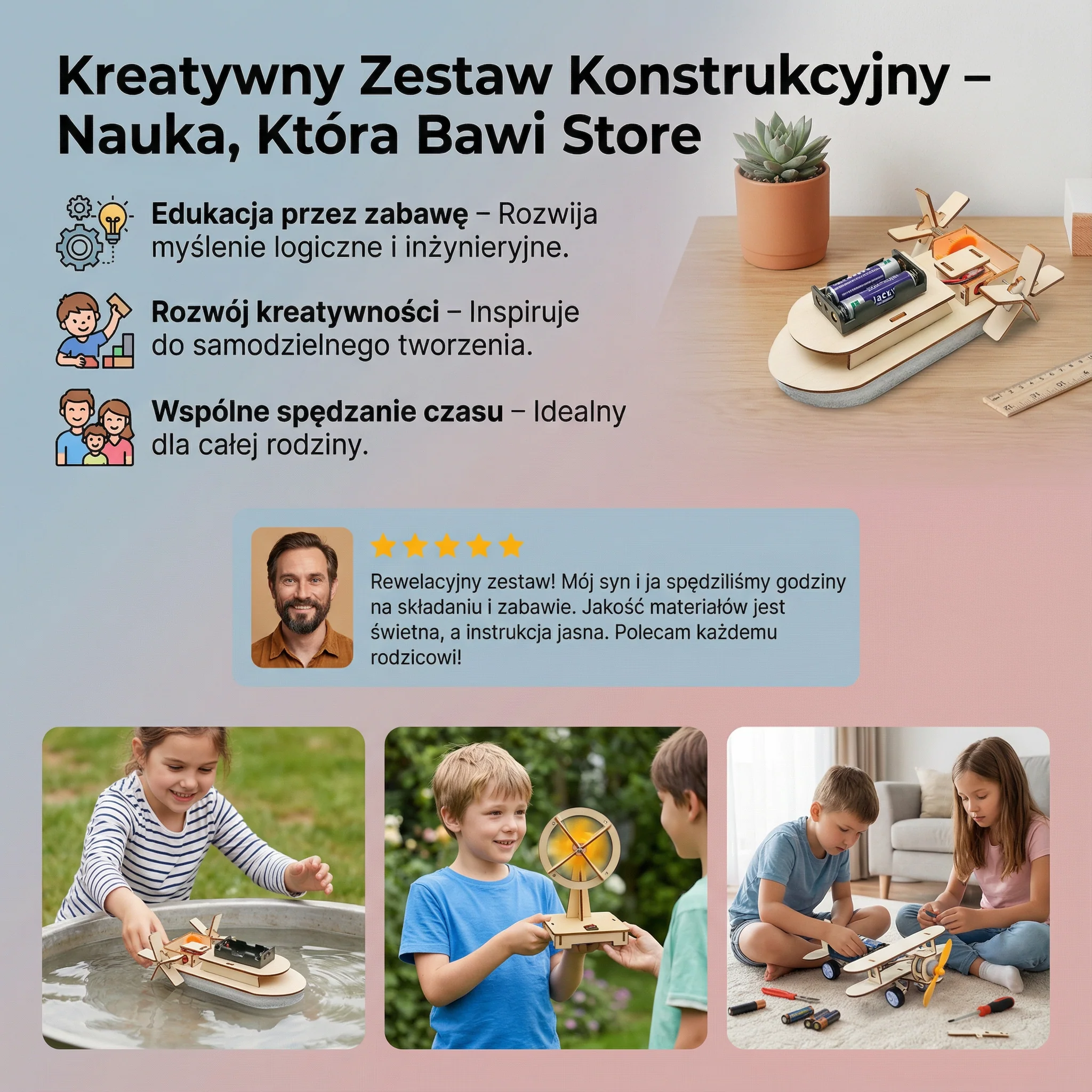 Kreatywny Zestaw Konstrukcyjny – Nauka, Która Bawi - Image 3