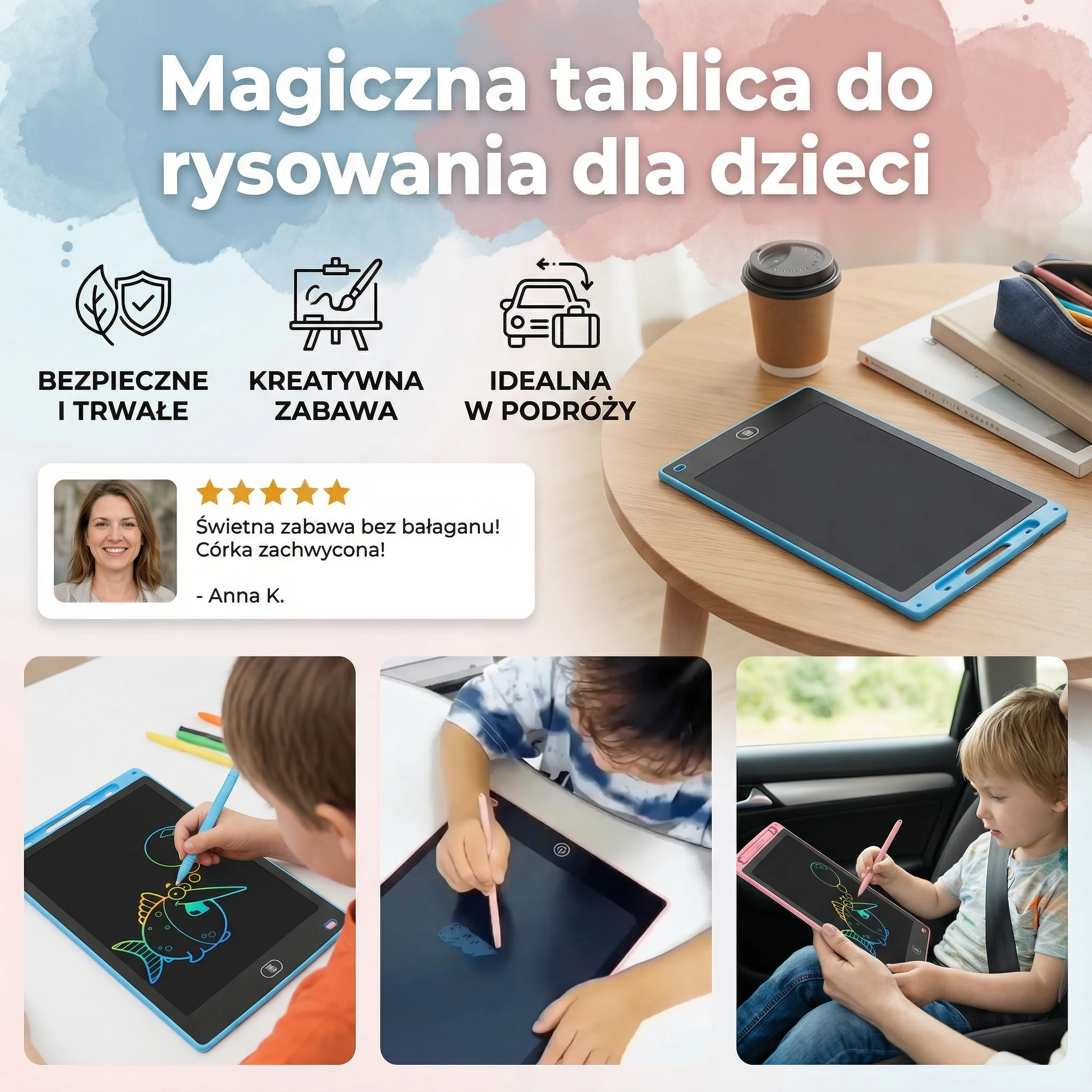 Magiczna tablica do rysowania dla dzieci - Image 3