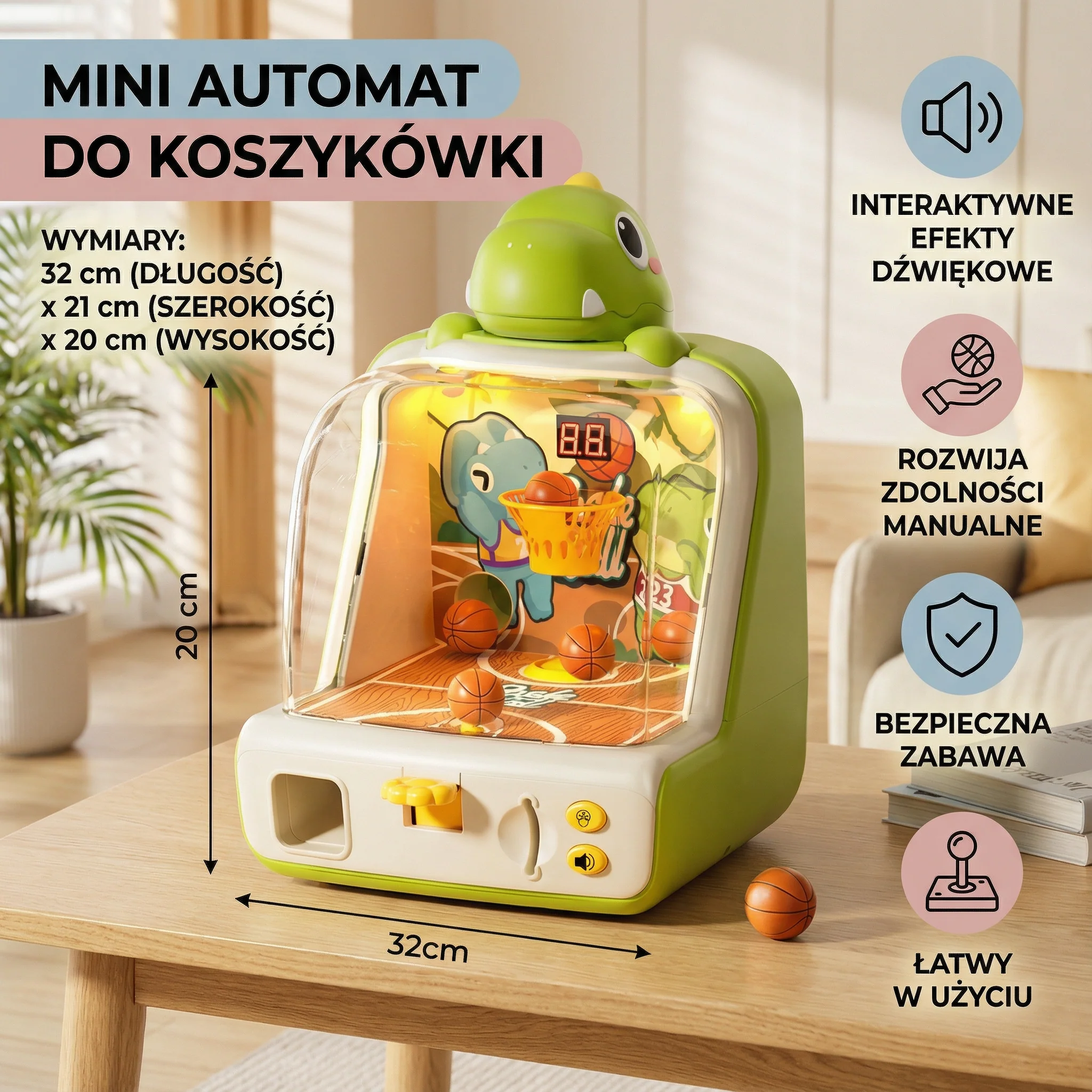 Mini Automat do koszykówki - Image 5