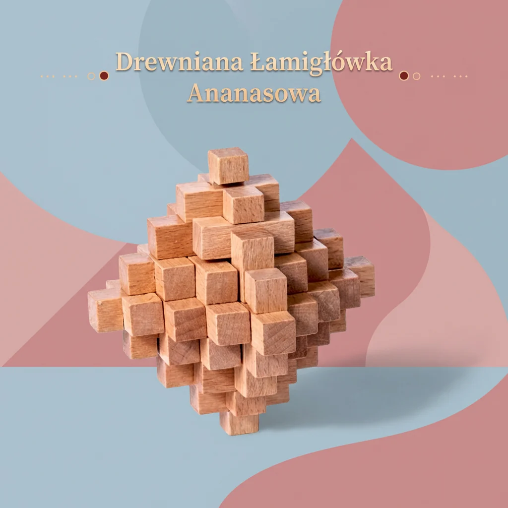 Montessori 3D drewniana gra edukacyjna – łamigłówka puzzle - Image 16