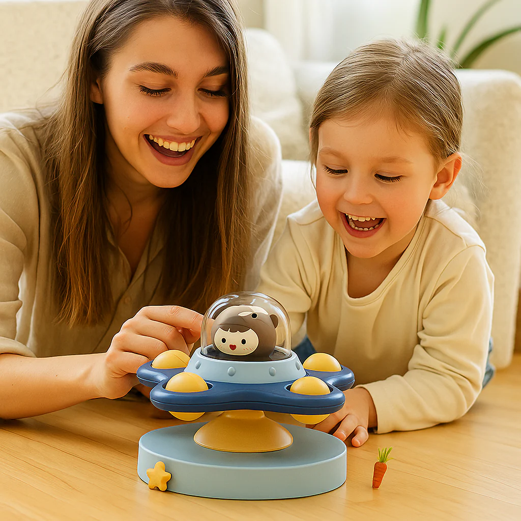 Montessori wirujący spinner z przyssawką – obrotowa zabawka edukacyjna - Image 11