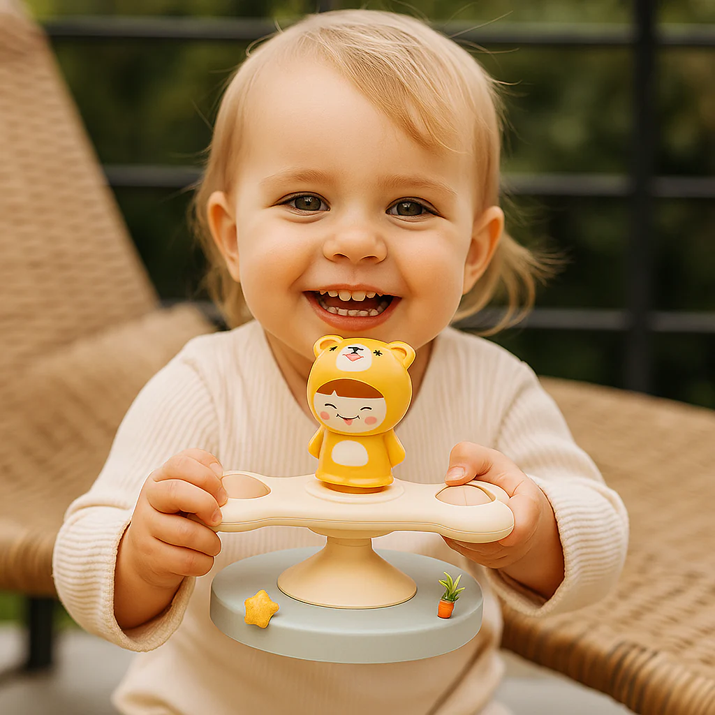 Montessori wirujący spinner z przyssawką – obrotowa zabawka edukacyjna - Image 12