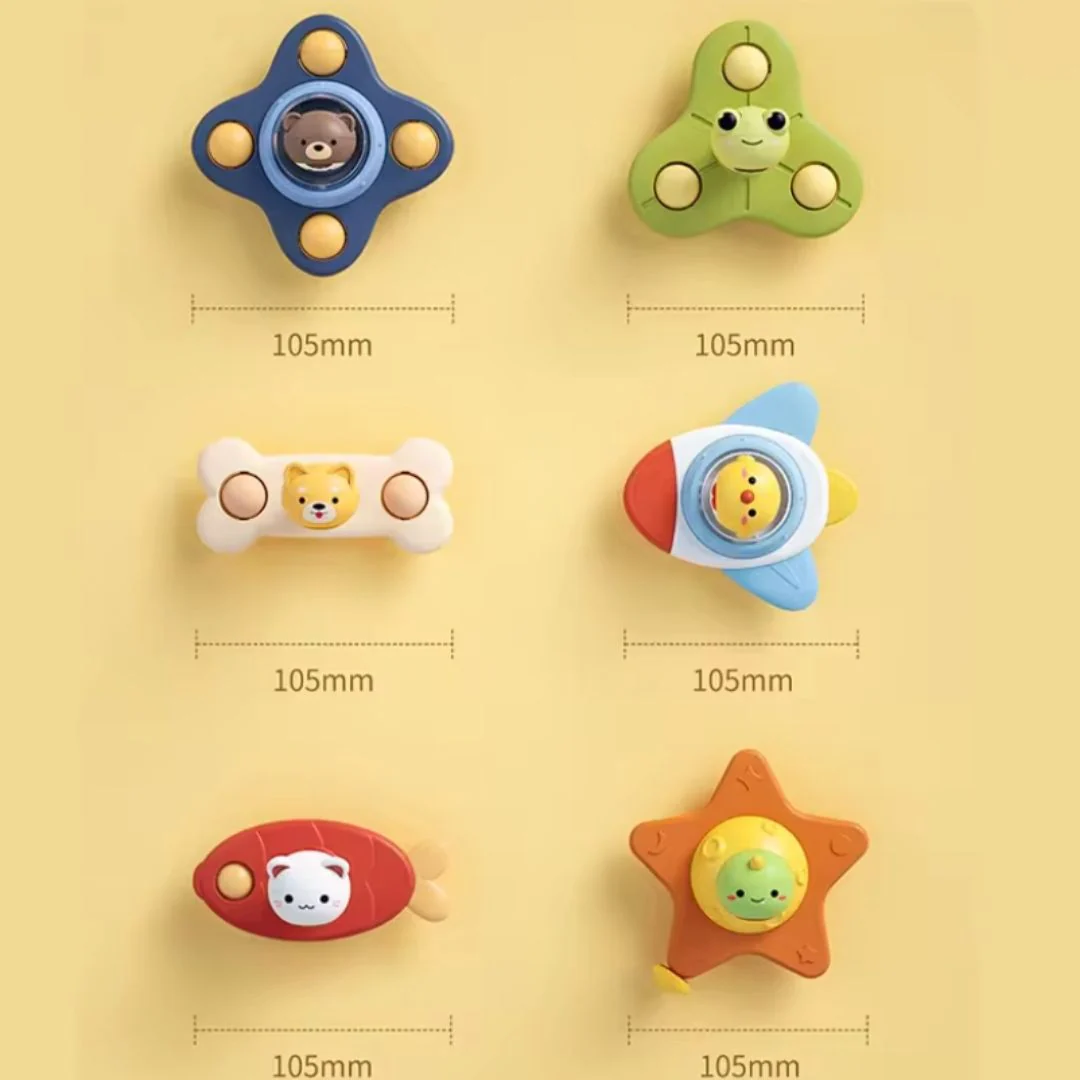 Montessori wirujący spinner z przyssawką – obrotowa zabawka edukacyjna - Image 13