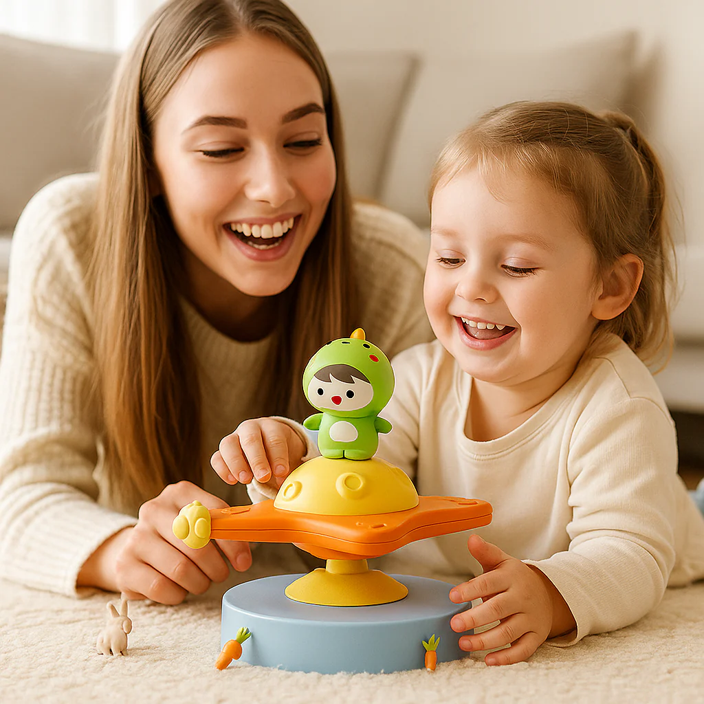 Montessori wirujący spinner z przyssawką – obrotowa zabawka edukacyjna - Image 6