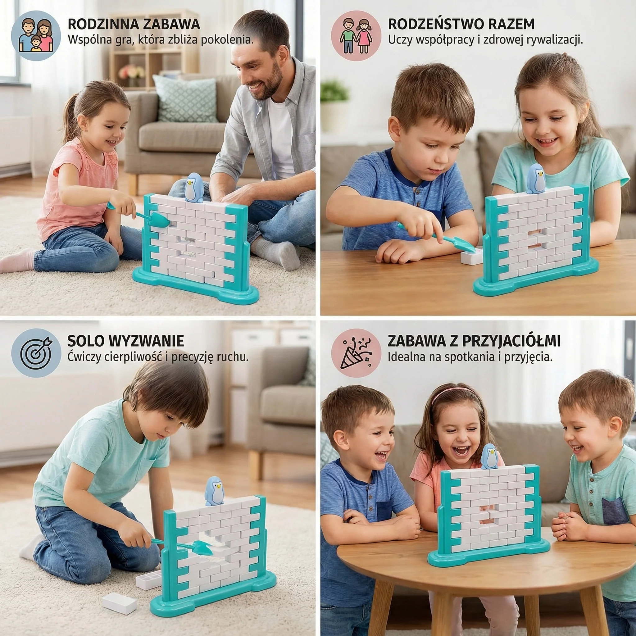 Pingwin – rodzinna gra zręcznościowa z lodową ścianą - Image 4