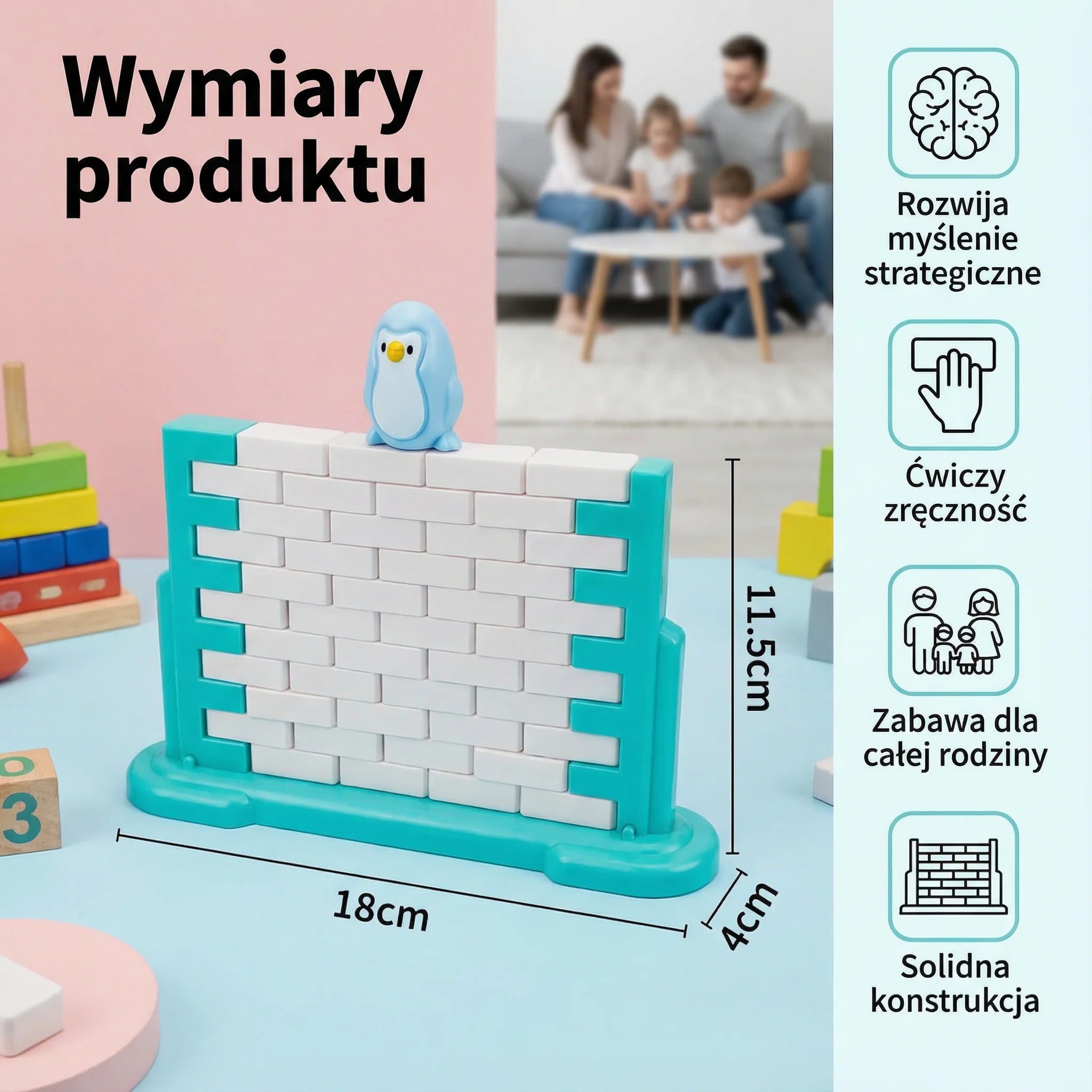 Pingwin – rodzinna gra zręcznościowa z lodową ścianą - Image 5