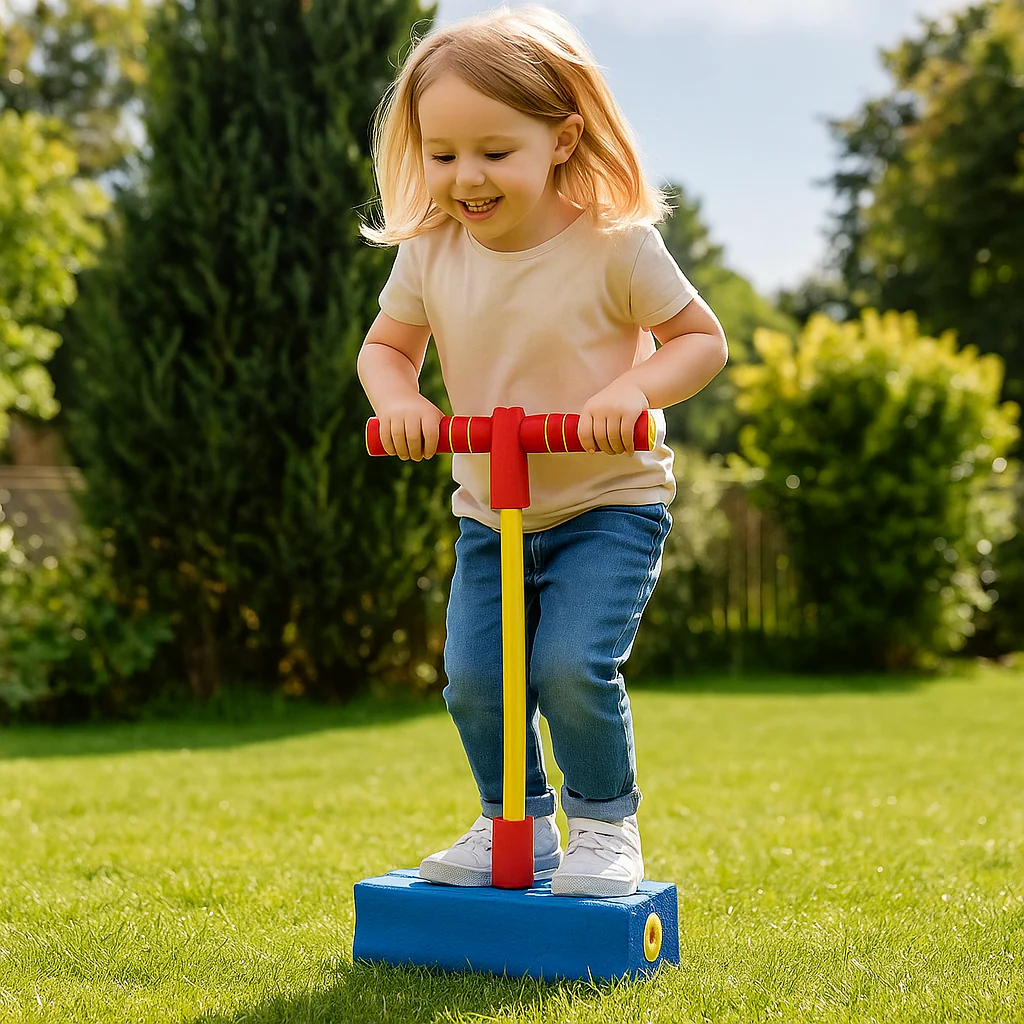 Pogostick piankowy dla dzieci – zabawka do skakania w domu i na zewnątrz - Image 7