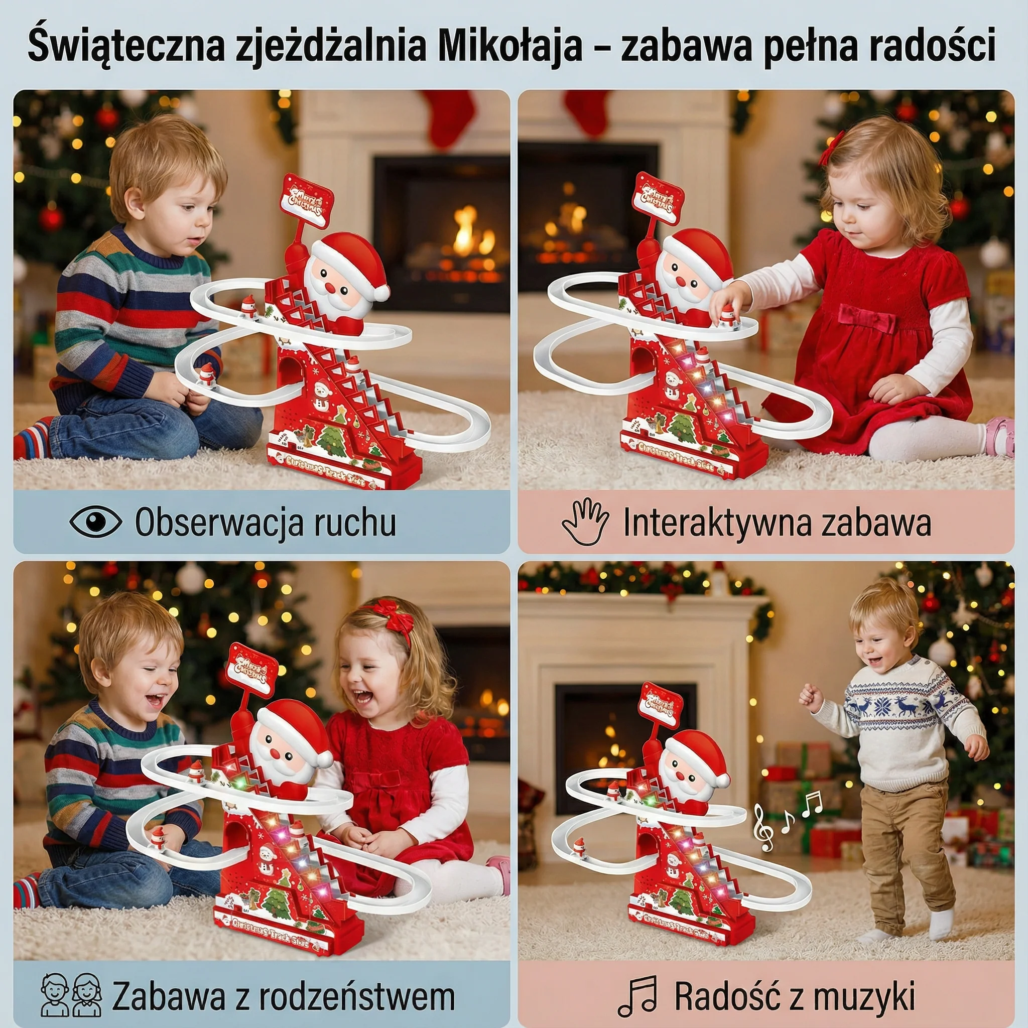 Świąteczna zjeżdżalnia Mikołaja – zabawa pełna radości - Image 4