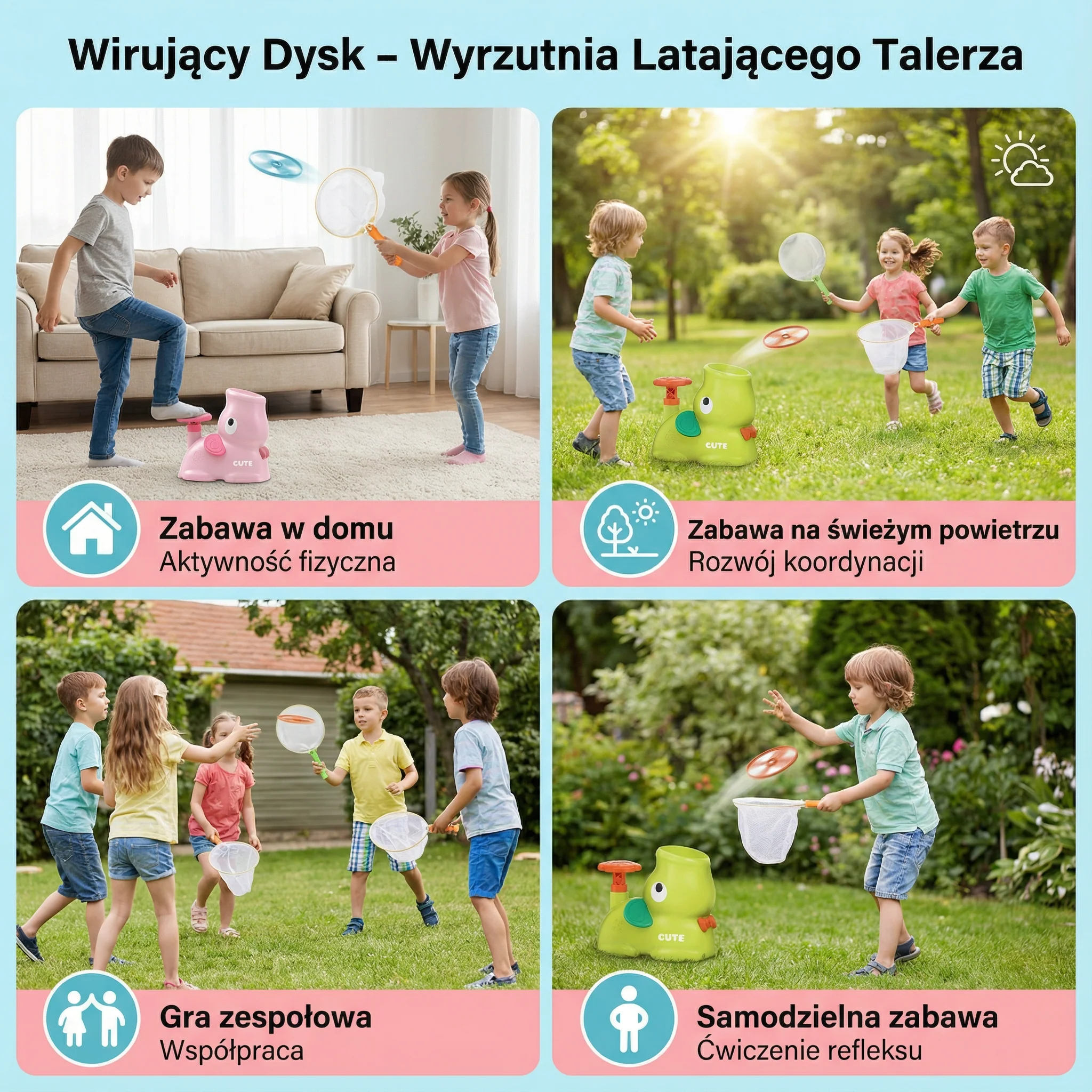 Wirujący Dysk – Wyrzutnia Latającego Talerza - Image 4