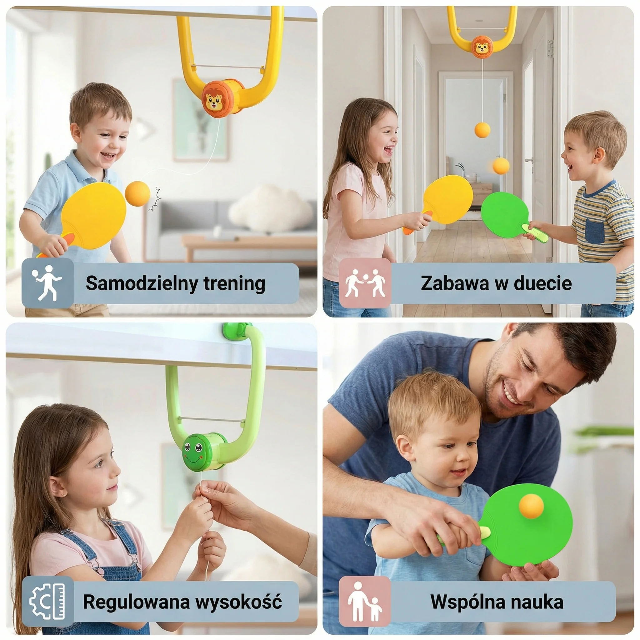 Zestaw do Ping Ponga na futrynę drzwi - Image 4